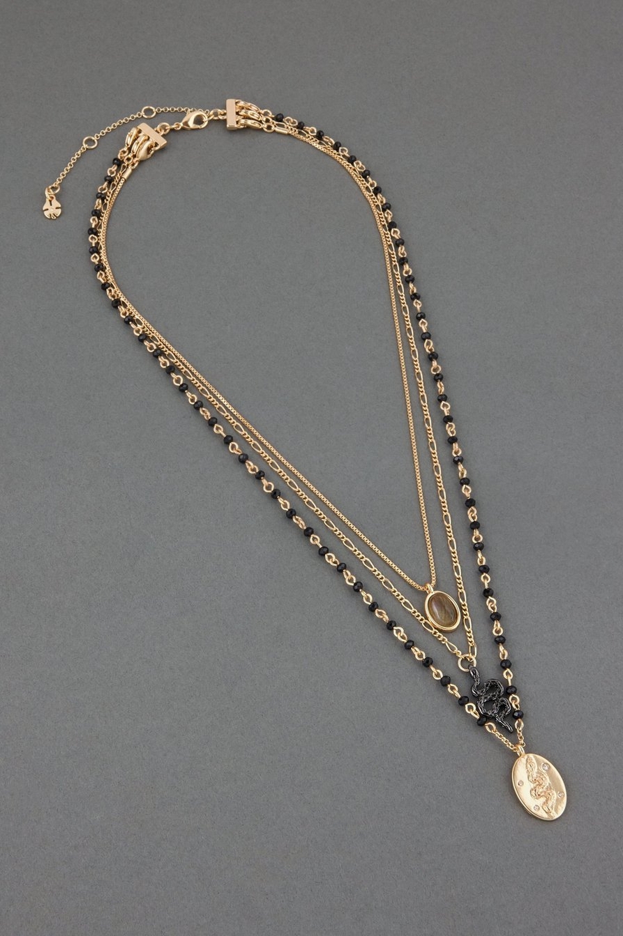 snake layer necklace